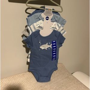 12M NWT Bodysuits- set of 6